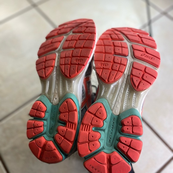 Asics Gel flux 2 womans running shoes t568n - Picture 6 of 8